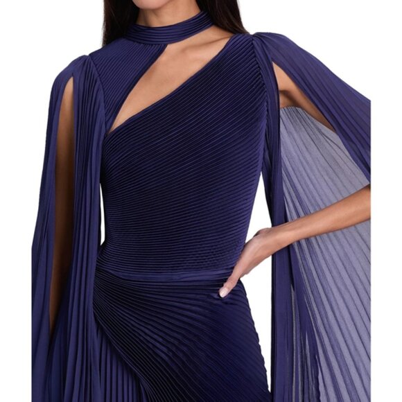 Alice and Olivia Aurelie Pleated Mini Dress - Picture 5 of 5